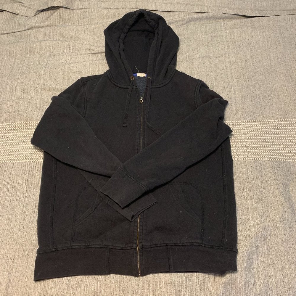 J.Crew Fleece Lined Hoodie Jacket